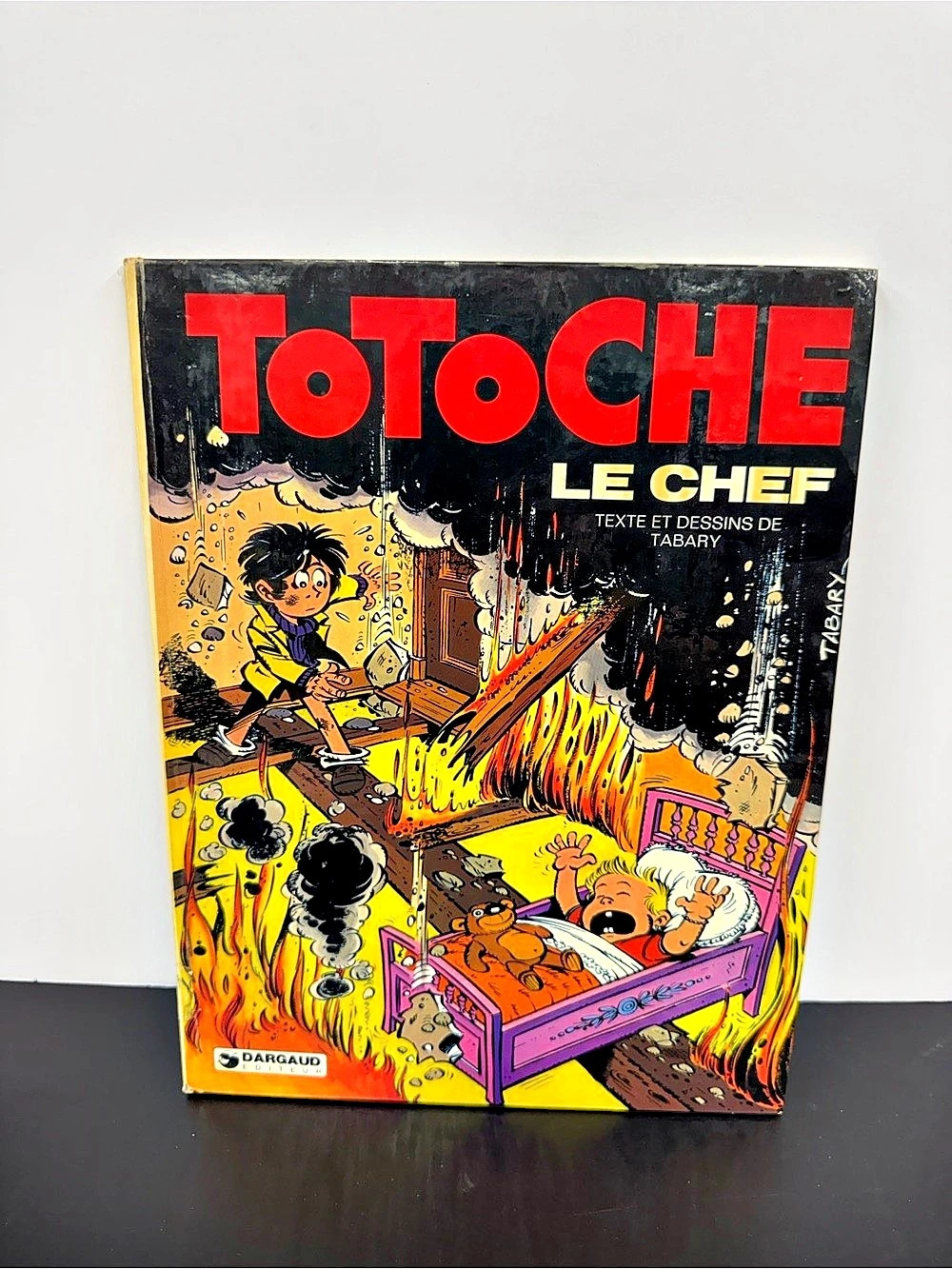 Vintage 1977 Totoche Le Chef Jean Tabary 1st Edition Dargaud Hardcover BD